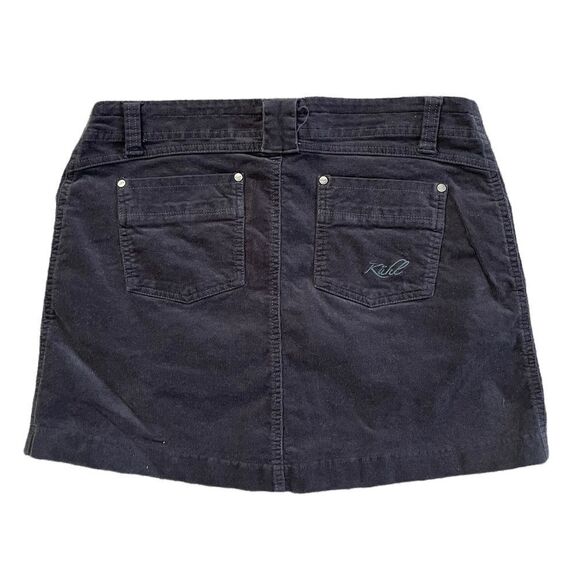 KUHL KORY CORDUROY Gray Skirt Size 8 - Picture 1 of 6